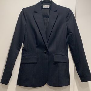 FRAME Navy Pinstripe Women’s Blazer XS